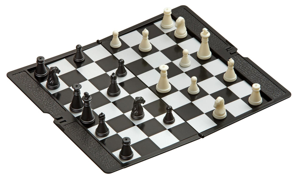 Scacchi da Viaggio Magnetici - Gioco di Strategia Portatile Compatto per 2
