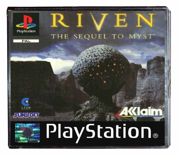 Riven: The Sequel to Myst - PS1 (Usato)