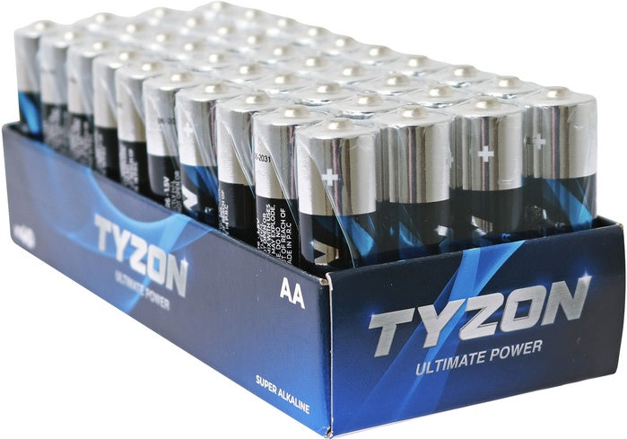 Tyzon 1.5V AA Piles alcalines 40 pcs
