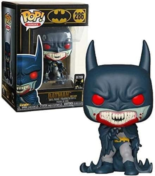 Funko Pop! Batman Red Rain Edizione 80° Anniversario DC Comics, Figura Vinile Collezione Ufficiale