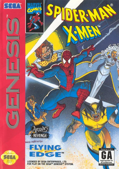 Spider-Man - X-Men - Genesis USA NTSC (Usato)