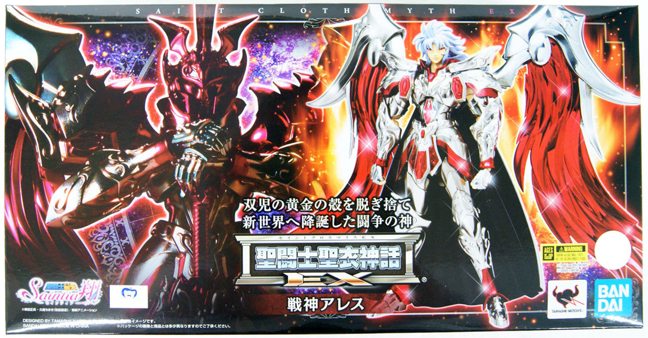 Bandai Saint Seiya Myth Cloth EX Ares: Figura d'Azione Dio della Guerra Dettagliata