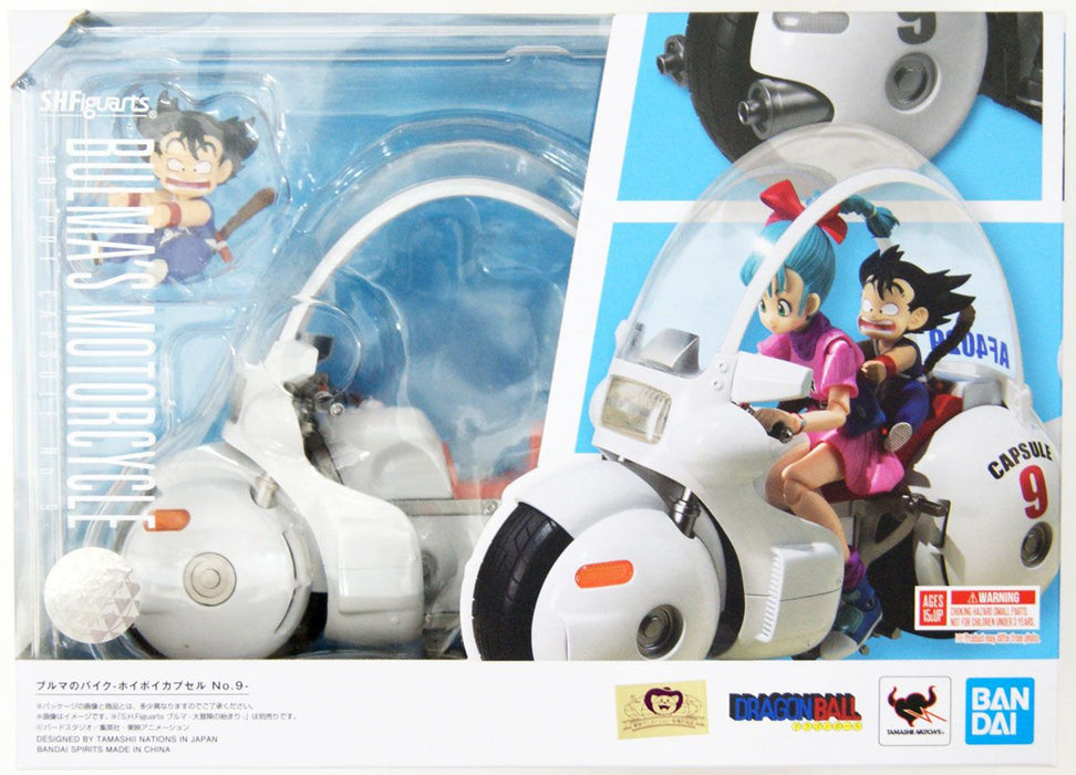 Bandai S.H. Figuarts Moto di Bulma Capsula Hoipoi No.9 Dragon Ball Collezione