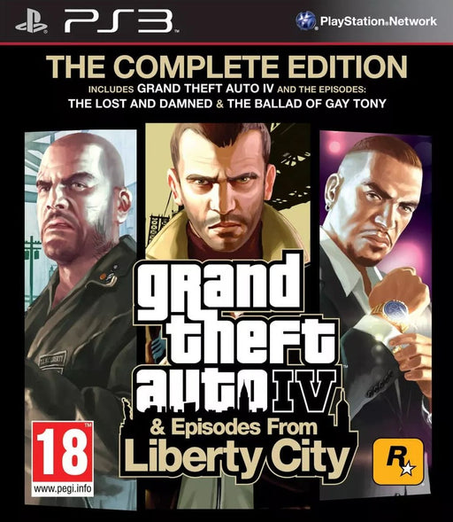 Grand Theft Auto IV: The Complete Edition - PS3 (Usato)