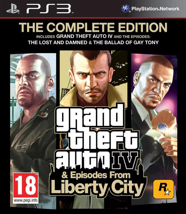 Grand Theft Auto IV: The Complete Edition - PS3 (Usato)