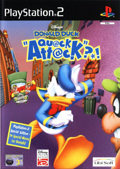 Gioco PS2 Donald Duck Quack Attack UK con Scatola Originale