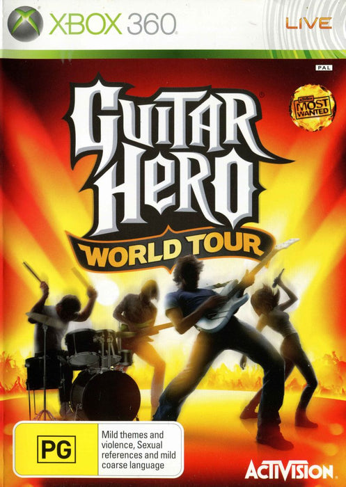 Guitar Hero : World Tour - Xbox 360 (Usato)