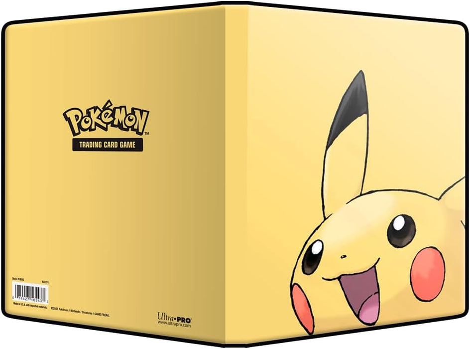Ultra Pro Pokémon Pikachu: Album 4 Tasche Protettivo per Carte Collezionabili TCG