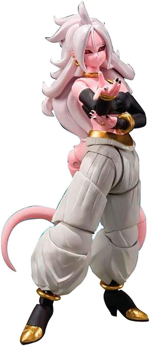 Action Figure Bandai S.H. Figuarts Android 21 Dragon Ball FighterZ Dettagliata