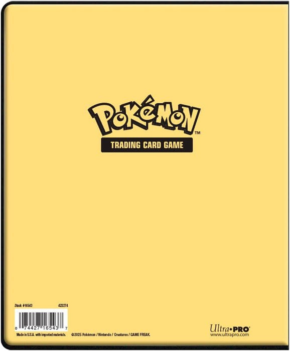 Ultra Pro Pokémon Pikachu: Album 4 Tasche Protettivo per Carte Collezionabili TCG