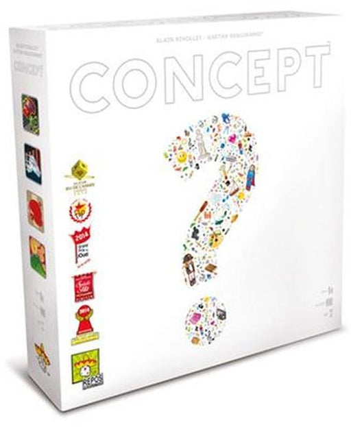 Concept Base Asmodee: Gioco da Tavolo Italiano Comunicazione Simbolica, Divertimento Creativo