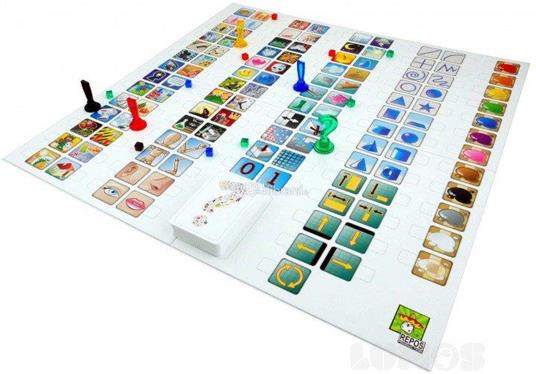 Concept Base Asmodee: Gioco da Tavolo Italiano Comunicazione Simbolica, Divertimento Creativo