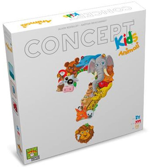Concept Kids Animali Base: Gioco da Tavolo Educativo Cooperativo per Famiglie