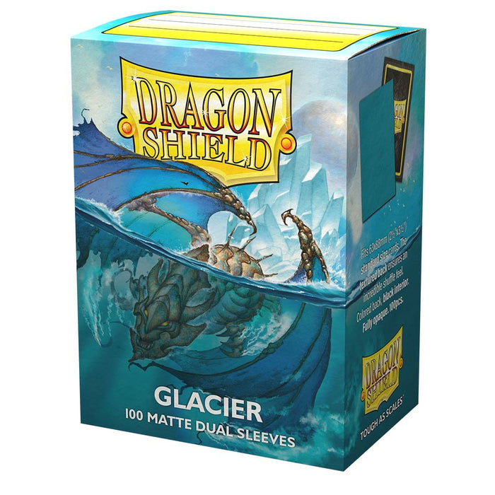 AT-15031 - 100 STANDARD SIZE MATTE DUAL SLEEVES - GLACIER MINIOM