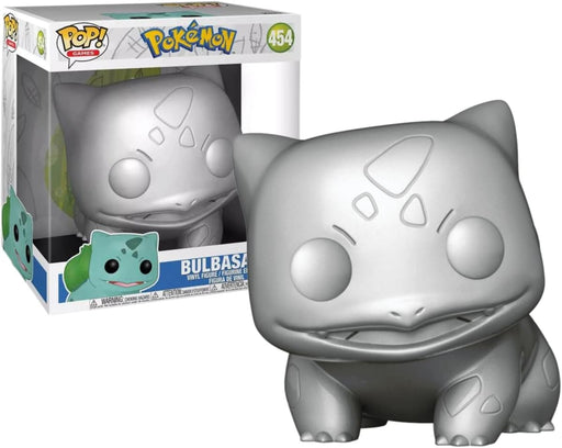 Funko 59874 POP Jumbo: Pokemon S6-10” Bulbasaur Figura da Collezione