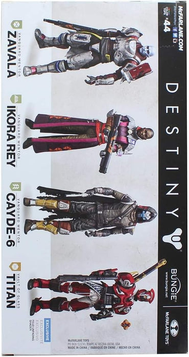 McFarlane Toys Zavala Destiny 2: Statuetta d'Azione da Collezione, Dettagli Incredibili