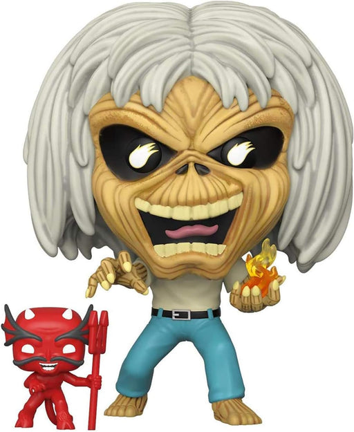 Funko Pop! Rocks Iron Maiden Eddie Scheletro The Beast Figura Vinile Collezione Ufficiale