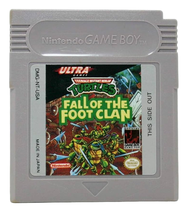 Teenage Mutant Ninja Turtles: Fall of the Foot Clan (MODULE)(USED) - Game Boy (RESTART)