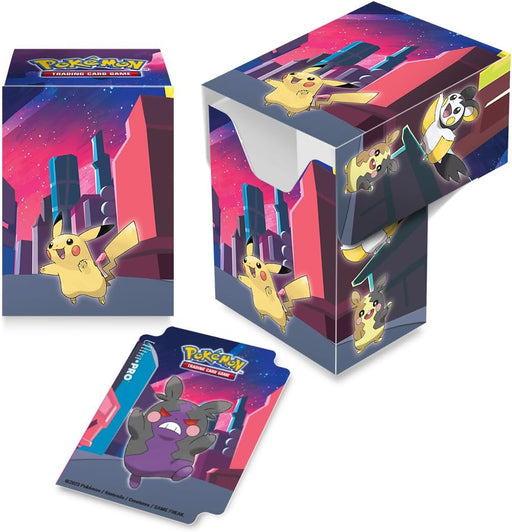 Deck Box Pokémon Ultra Pro Shimmering Skyline 82 Carte Resistente Graffi