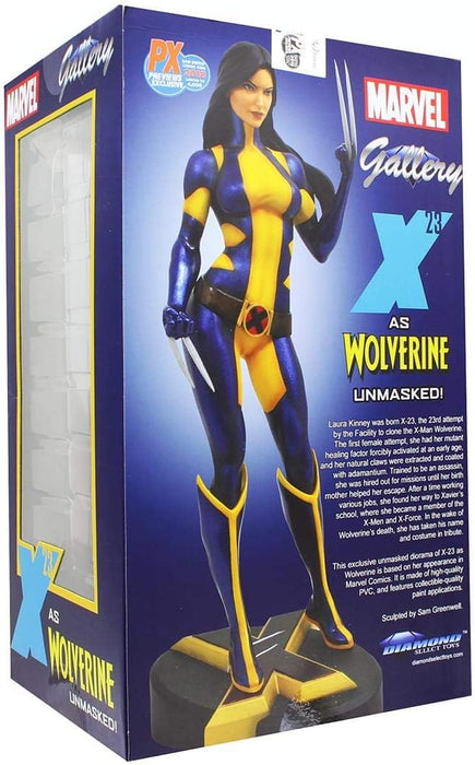 Diamond Select Marvel Gallery X-23 Wolverine Senza Maschera Esclusiva SDCC 2018 Statua PVC
