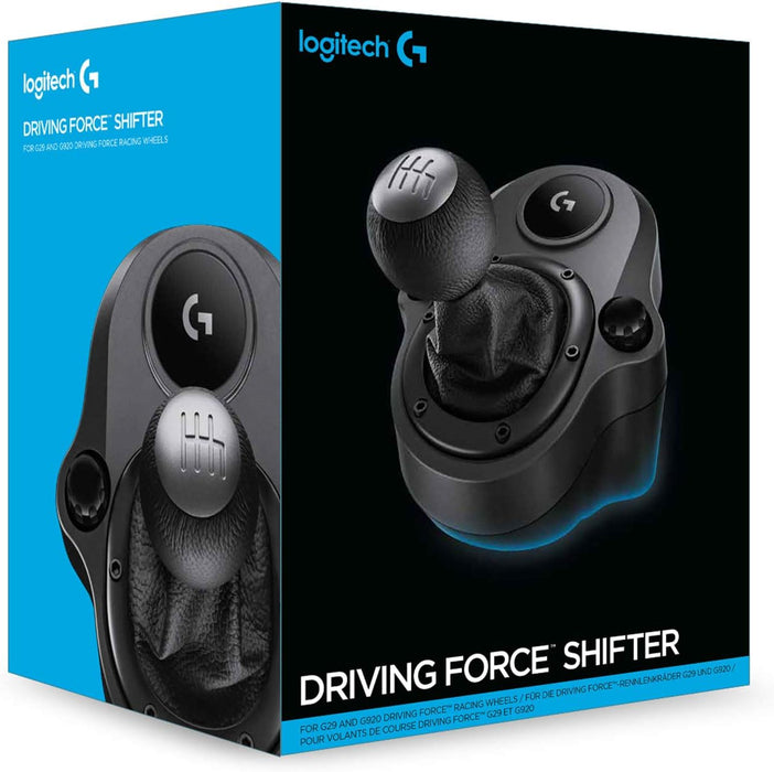 Logitech Driving Force 6-Speed ​​Gear Shifter Compatible with G29, G920, G923 Racing Wheels - (RESTART)