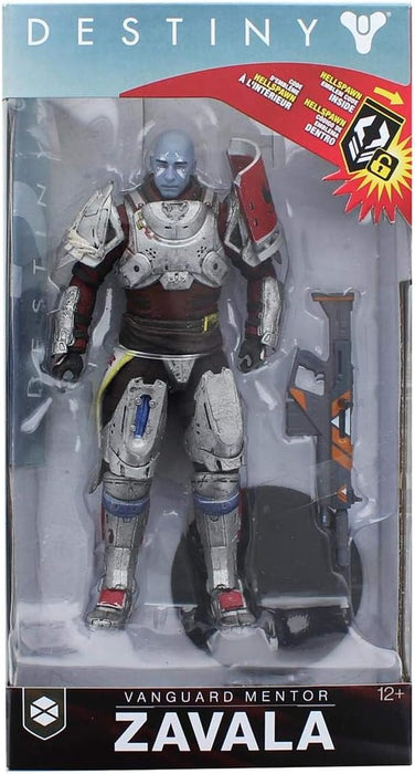 McFarlane Toys Zavala Destiny 2: Statuetta d'Azione da Collezione, Dettagli Incredibili