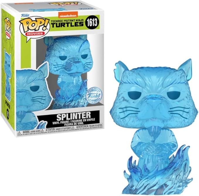 Funko Pop Splinter TMNT Edizione Speciale Vinile 1613 Figura Collezione