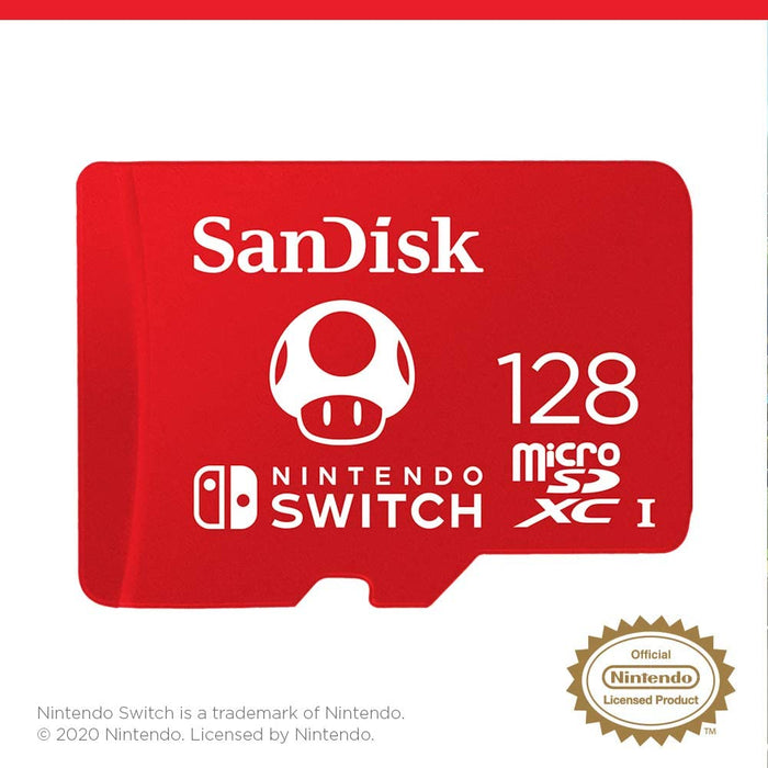 SanDisk Micro SD XC I 128GB Nintendo Switch
