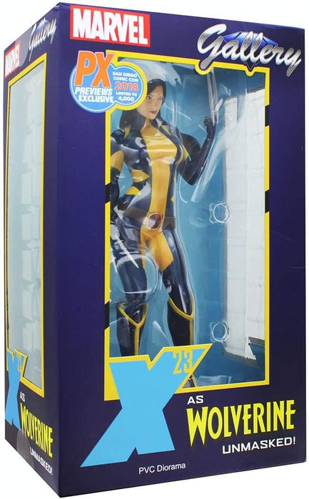 Diamond Select Marvel Gallery X-23 Wolverine Senza Maschera Esclusiva SDCC 2018 Statua PVC