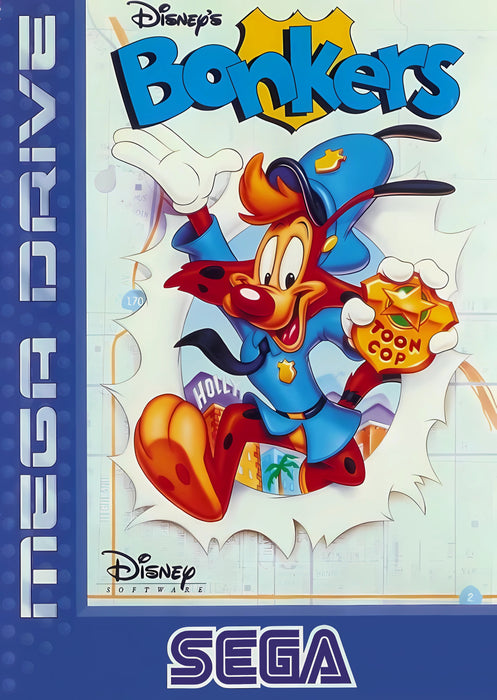 Disney's Bonkers - Mega Drive (Usato)