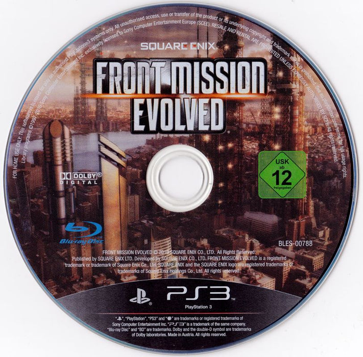 Front Mission Evolved (USED) - PS3 (RESTART)