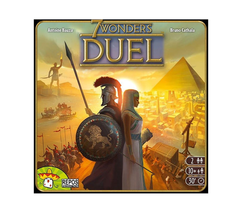 7 Wonders Duel: Gioco da Tavolo Strategico per 2, Sfida Epica di Civiltà