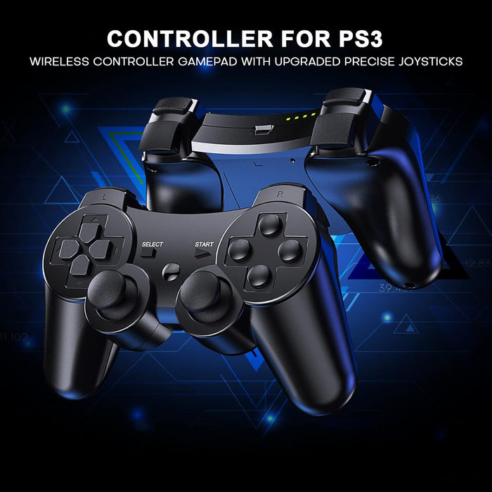 Controller Diswoe Dual-Shock PS3 Bluetooth Wireless Doppia Vibrazione