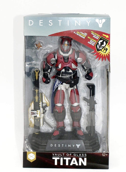Action Figure Destiny Titan McFarlane Toys: Vault of Glass, Shader Inossidabile, Dettagliato