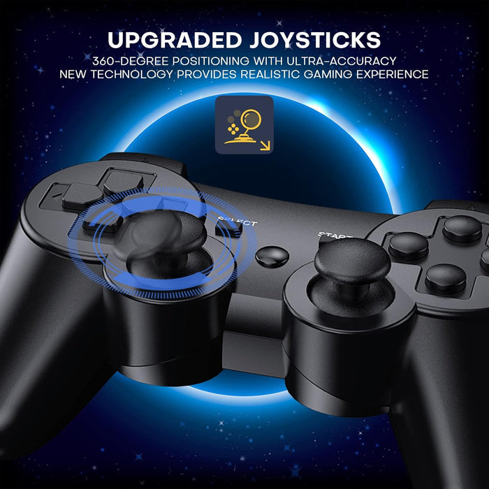Controller Diswoe Dual-Shock PS3 Bluetooth Wireless Doppia Vibrazione