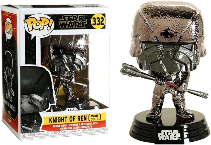 Funko Pop! Star Wars: L'Ascesa di Skywalker Cavalieri di Ren Club Cromo Ematite
