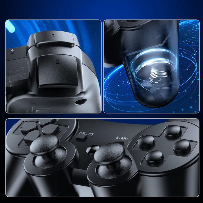 Controller Diswoe Dual-Shock PS3 Bluetooth Wireless Doppia Vibrazione