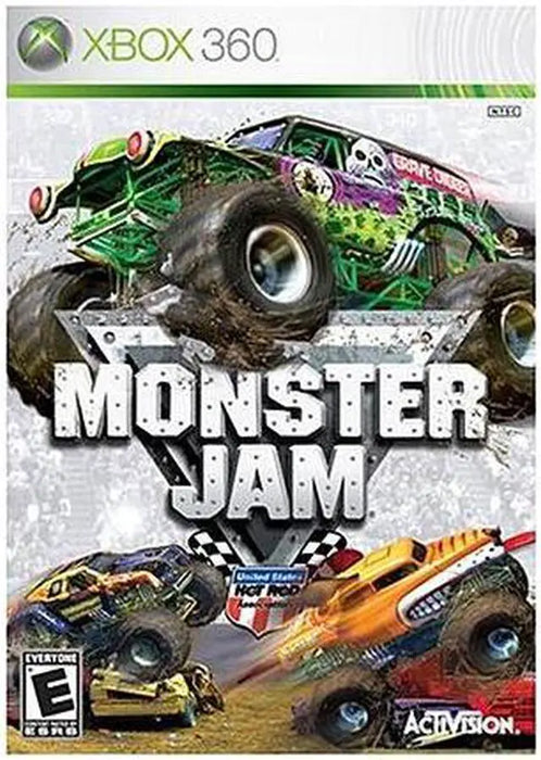 Monster Jam per Xbox 360 - copertina ufficiale