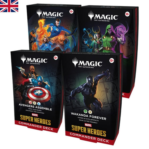 Carte (GCC) - Mazzo Commander - Magic The Gathering - Commander Deck Set - Marvel Super Heroes