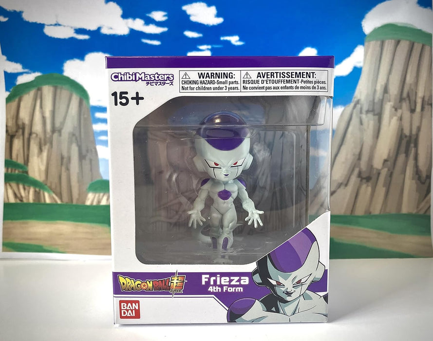 BANDAI Chibi Masters Dragon Ball Super Anime Figura - Freeza Final Form, 8,5 cm