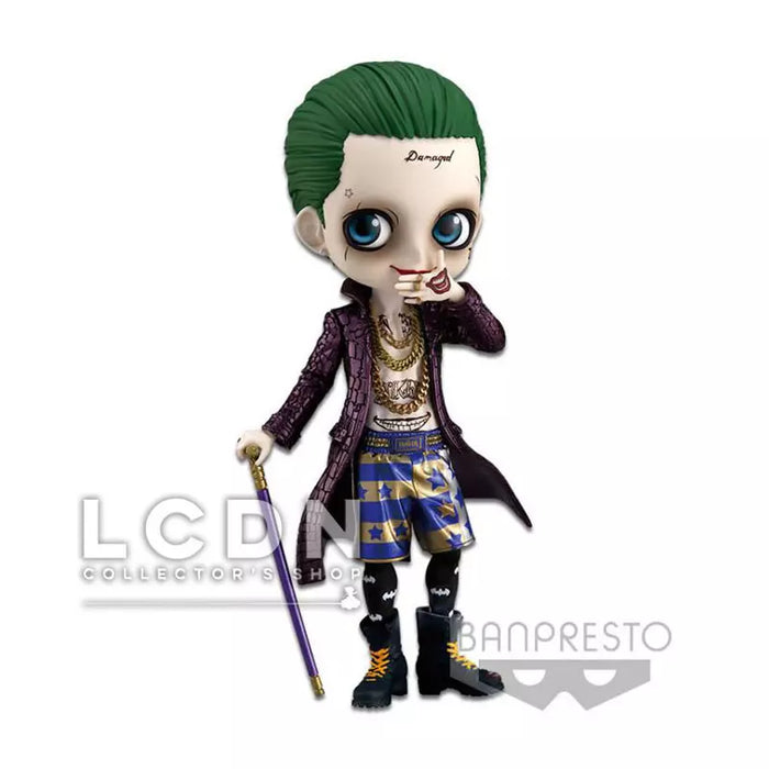 Suicide Squad Q posket Characters Joker Style A Normal Color PVC Statue 14cm