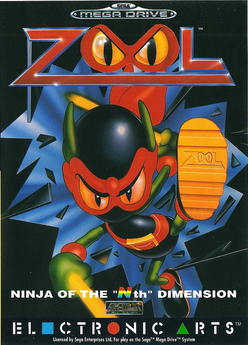 Zool - Mega Drive (Usato)