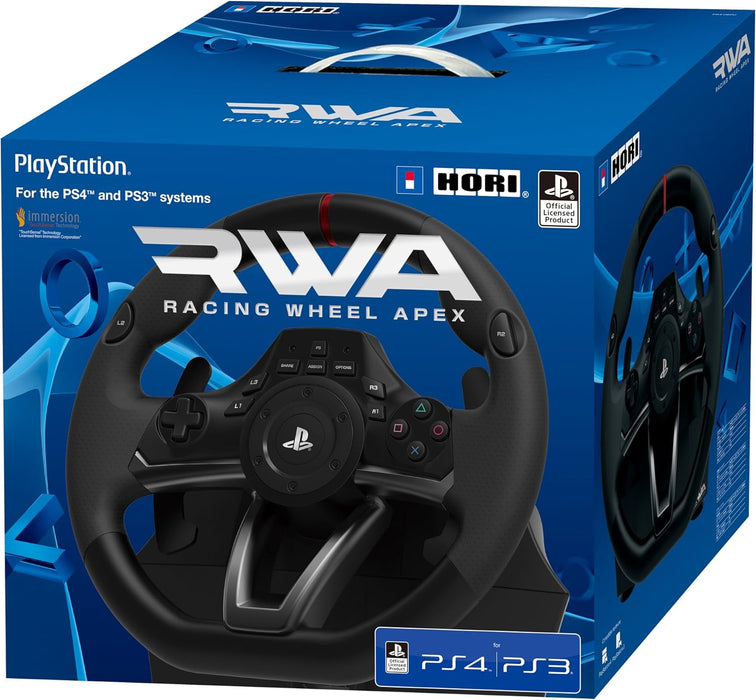 Hori Volante Rwa Racing Whee Apex (Ps4/Ps3/Pc) - Ufficiale Sony - Playstation 4
