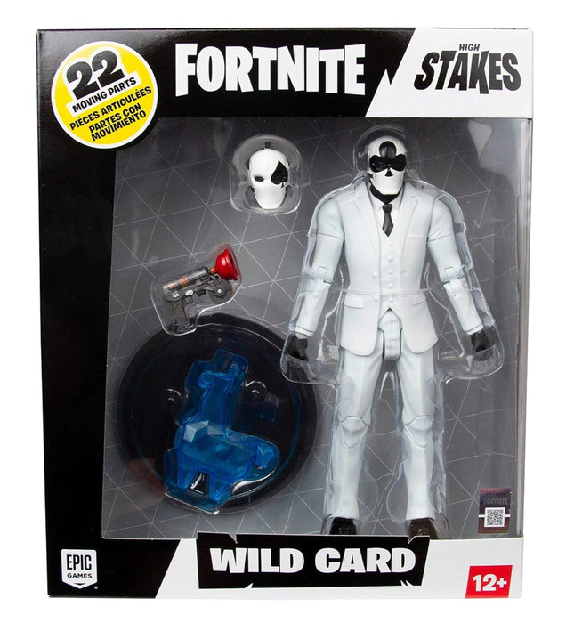 McFarlane Toys Fortnite Wildcard Nera - Action Figure Premium Articolata, Llama Gioiello
