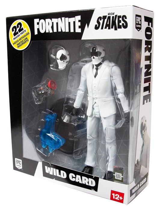 McFarlane Toys Fortnite Wildcard Nera - Action Figure Premium Articolata, Llama Gioiello
