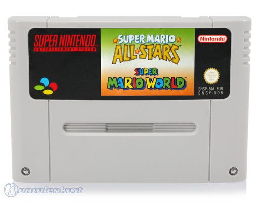 SNES - Super Mario All-Stars + Super Mario World (Modul) (gebraucht)
