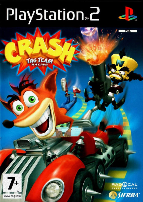 Crash Tag Team Racing (with original packaging) (used) - PS2 (RESTART)
