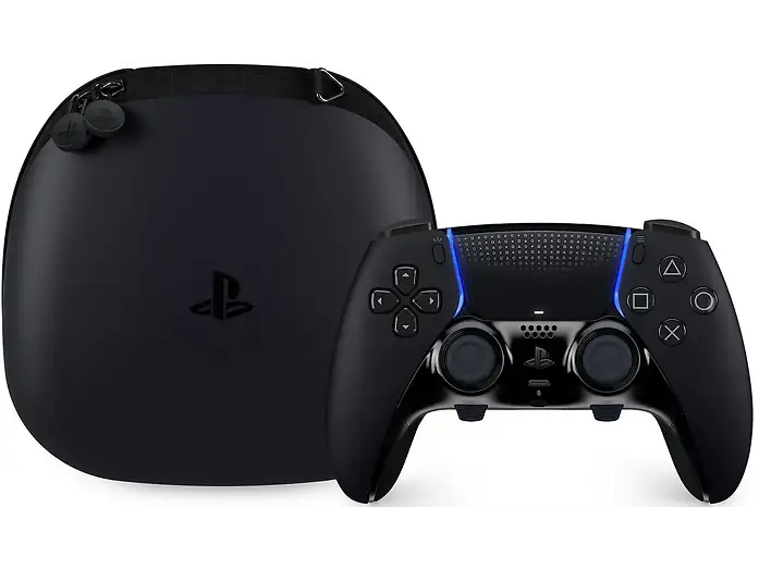 PS5 Ufficiale DualSense Edge Controller w/Case & All Parts - Black, B - (USATO)