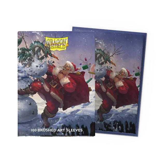 Dragon Shield - Christmas - Brushed Art Sleeves