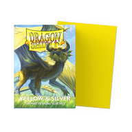 AT-15071 - 100 BUSTINE STANDARD - MATTE DUAL SLEEVES - YELLOW & SILVER